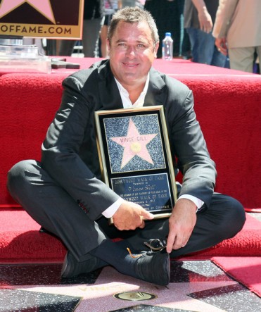 Vince Gill má svou hvězdu na Walk Of Fame v L.A.